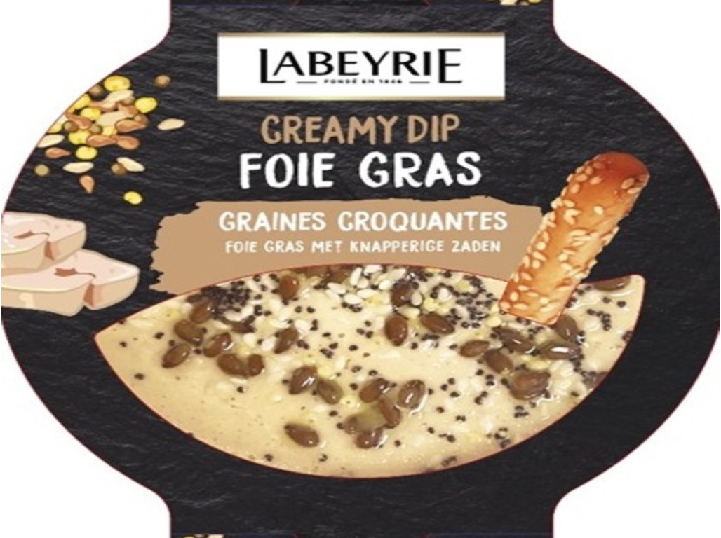 DIP FOIE GRAS LABEYRIE COM SEMENTES 120 G