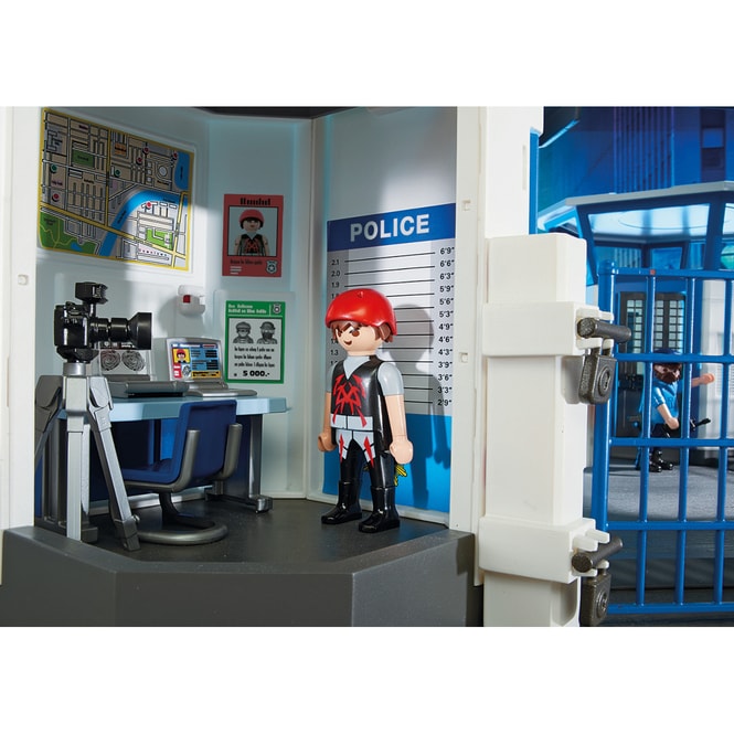 Playmobil® 6872 - Polizei-Kommandozentrale mit Gefängnis - Playmobil City Action