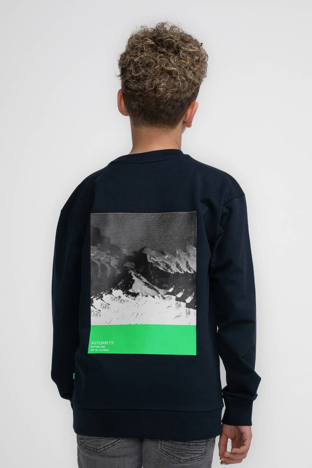 Petrol Industries sweater blauw