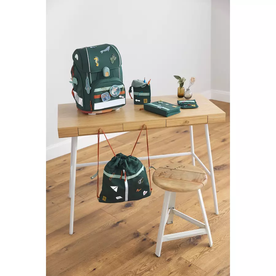LÄSSIG School Set Boxy Unique dark green