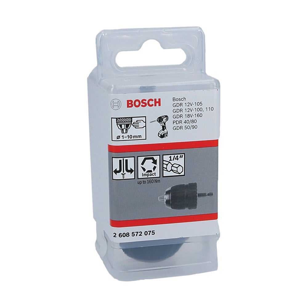 BOSCH 1-10mm Keyless Chuck Drill 2608572075