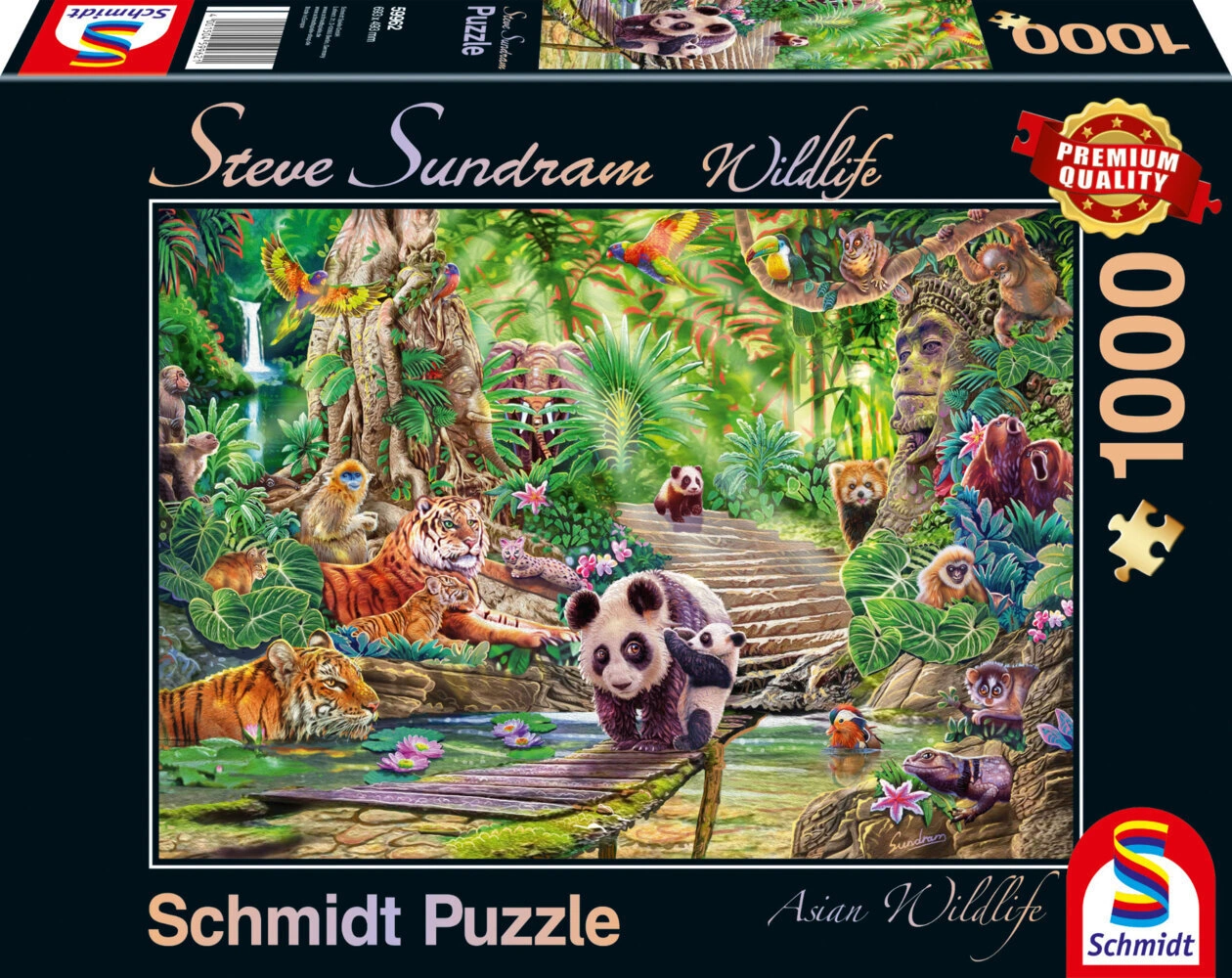 Asiatische Tierwelt (Puzzle)