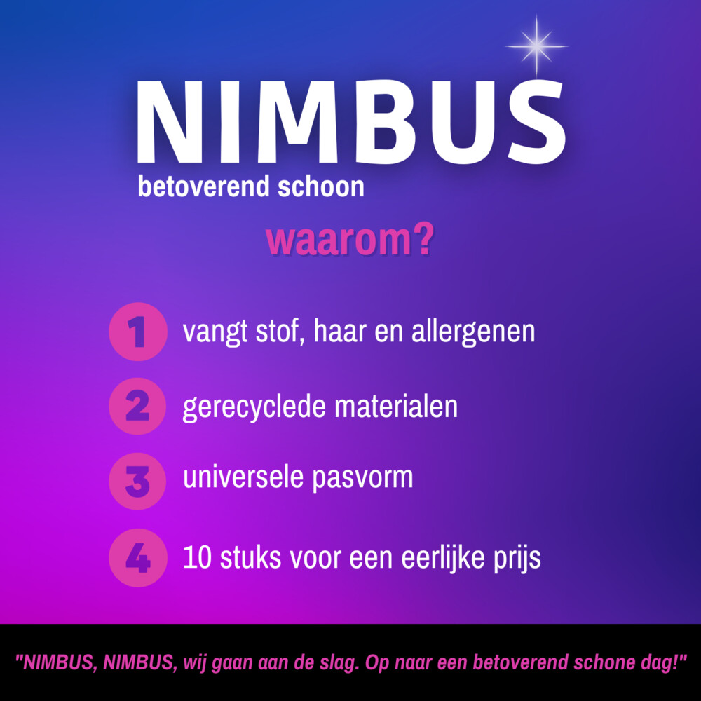 NIMBUS Magic Schoonmaakhandschoen