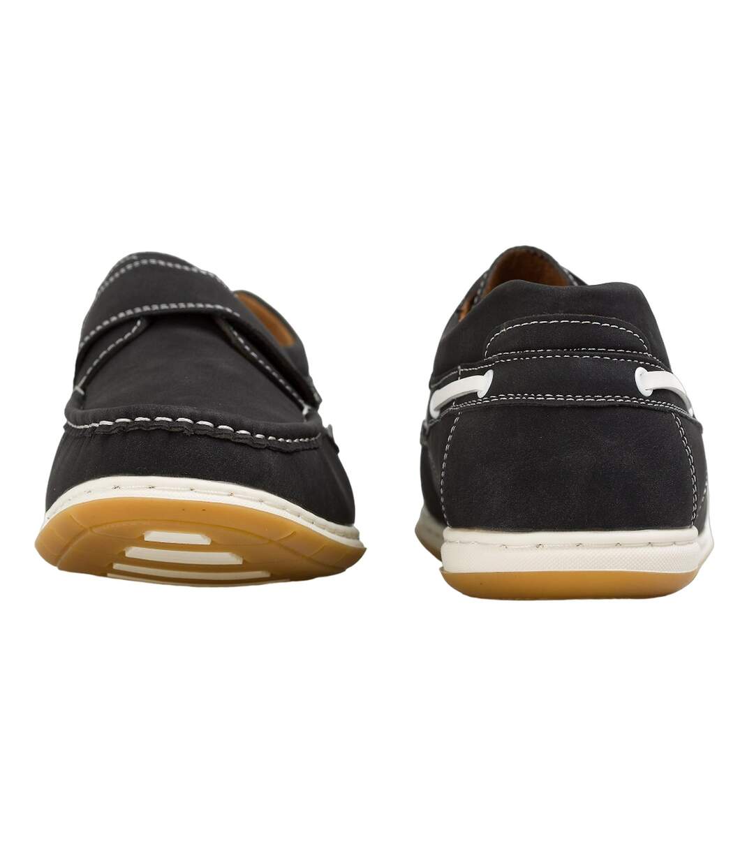 Krisp - Chaussures bateau - Homme (Noir) - UTKP503