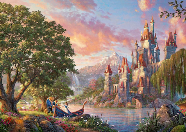 Disney Belle´s Magical World Thomas Kinkade Puslespill 3000 brikker Schmidt