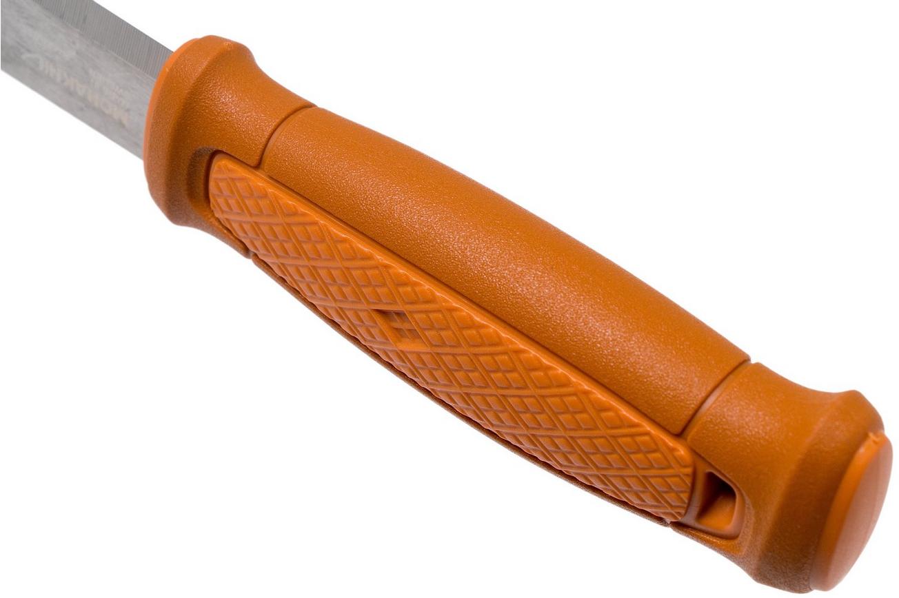 Mora Kansbol Burnt Orange 13913 bushcraftmes met schede en survival kit