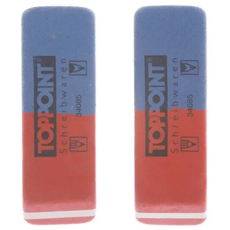 Stylex Radiergummi für Tinte & Bleistift, 10 Stück
