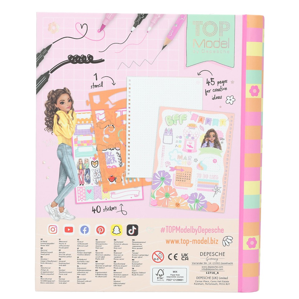 TOPModel My Journal Malebog ( 0412716 )