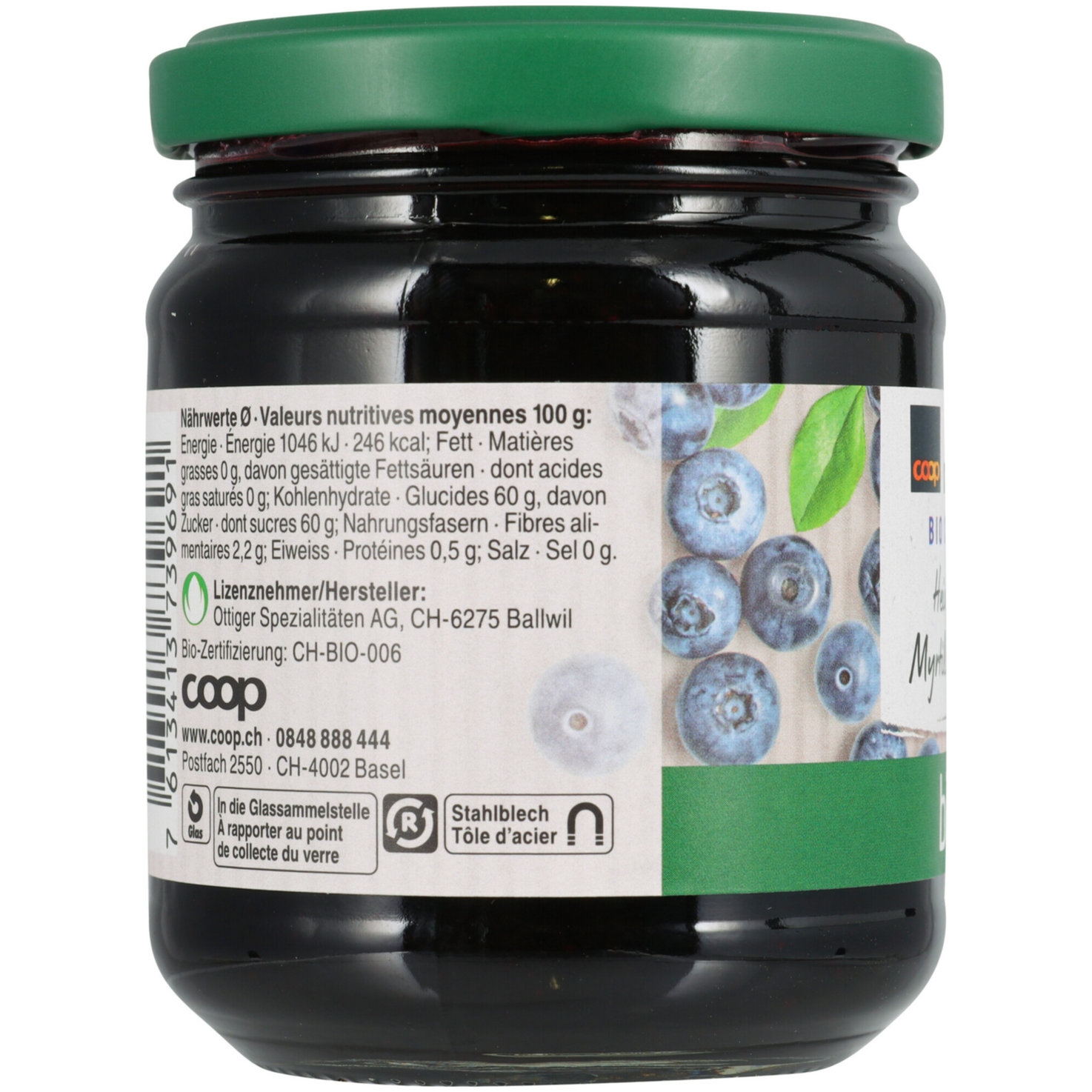 Naturaplan Bio Heidelbeeren Konfitüre