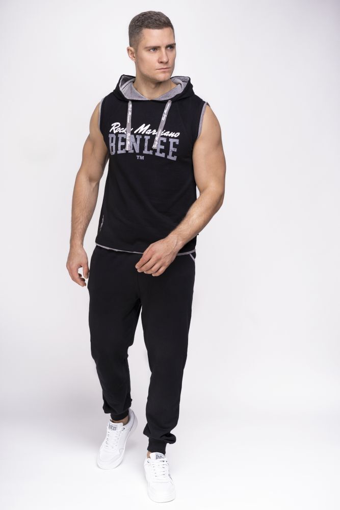 BENLEE Herren ärmelloses T-Shirt mit Kapuze normale Passform EPPERSON