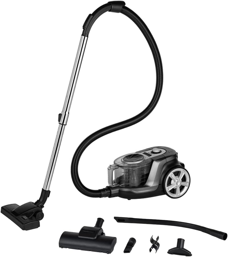 TESLA AeroStar T700 beutelloser Staubsauger | 900 Watt | AAA-Reinigungseffizienz | Zyklon-Technologie | 3 Liter Staubvolumen | Hocheffizienter Saugkopf | HEPA-Filter H13 | Blau/Grau