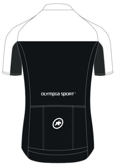 Assos GT Summer SS Jersey Olympia Sport Black/White