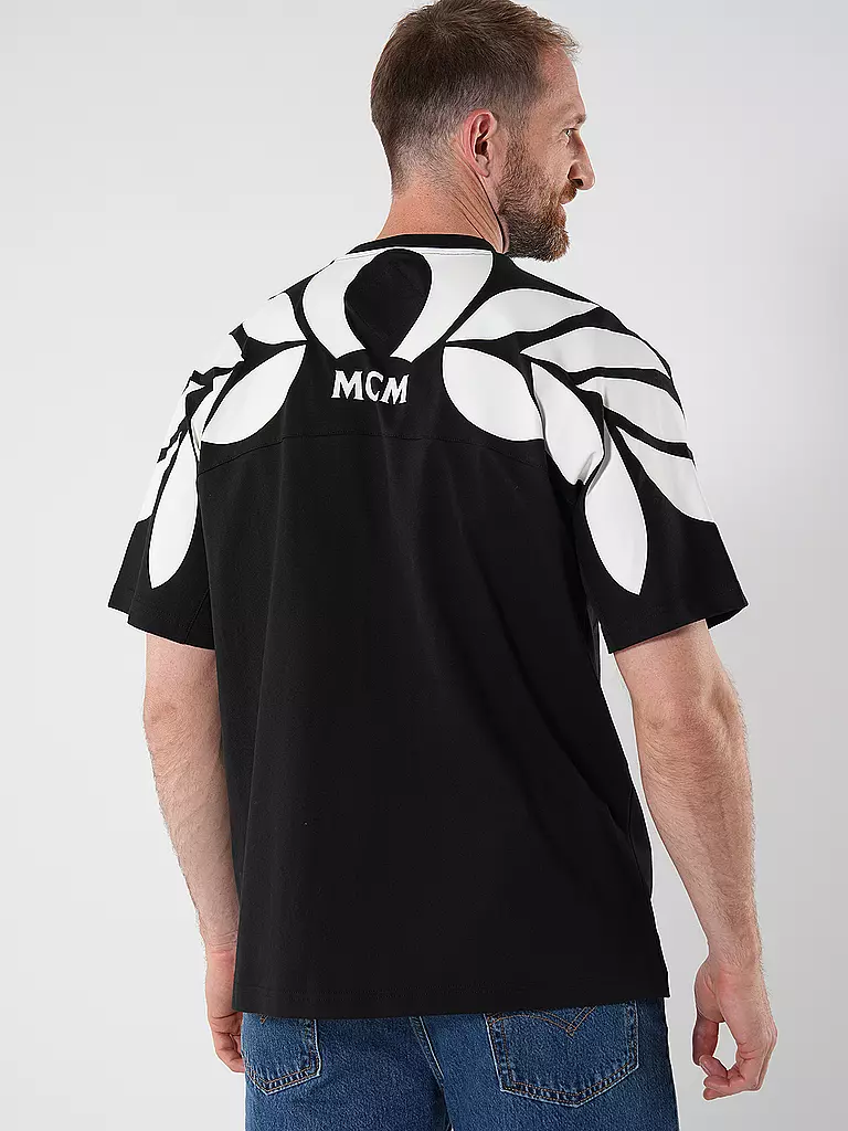 MCM T-Shirt  schwarz