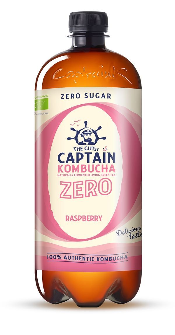Captain Kombucha Zero Raspberry 1 L