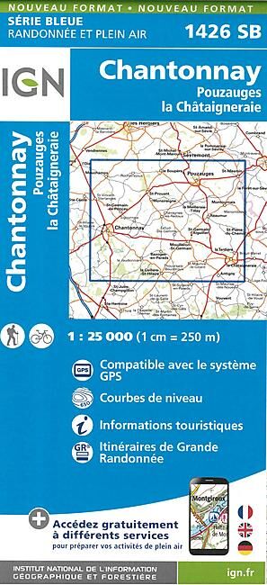 IGN - 1426 SB CHANTONNAY POUZAUGES 1 25 000