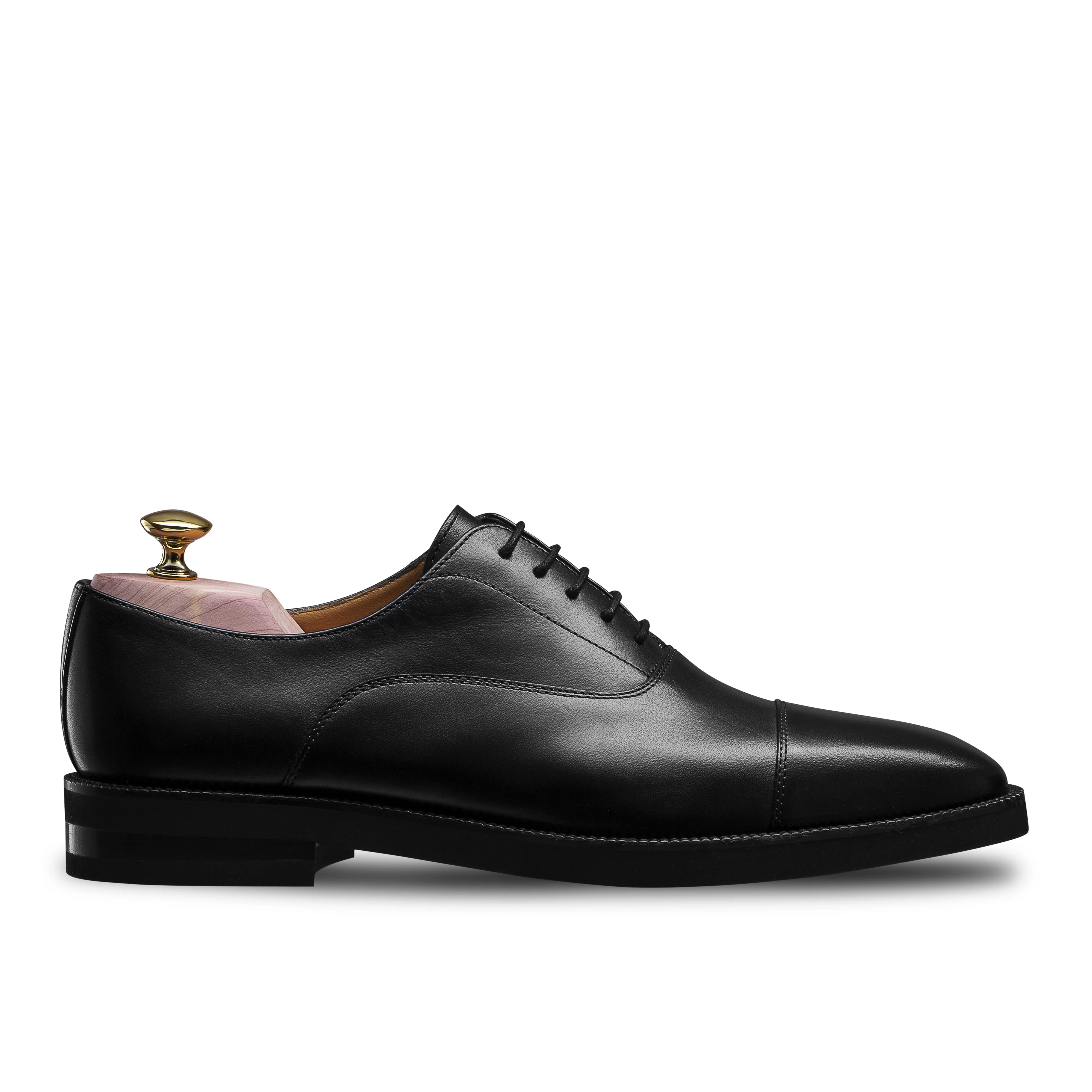 Richelieu noir semelle gomme Berga 303