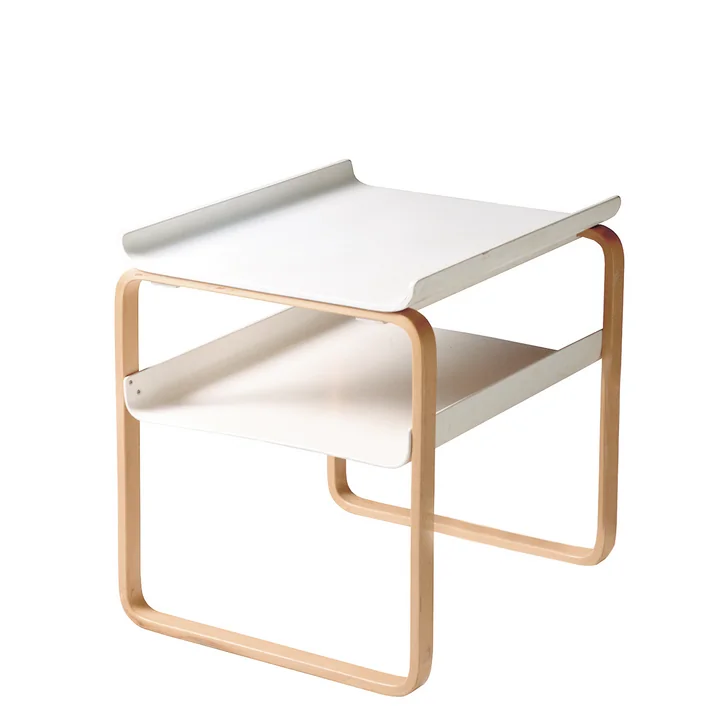 Artek - Beistelltisch 915, natur / weiss