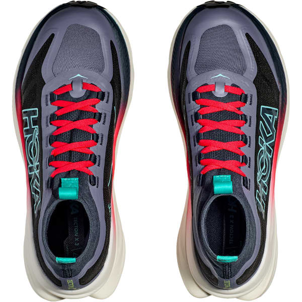 Chaussure trail HOKA ONE ONE TECTON X 3 W STORMY SKIES / CERISE