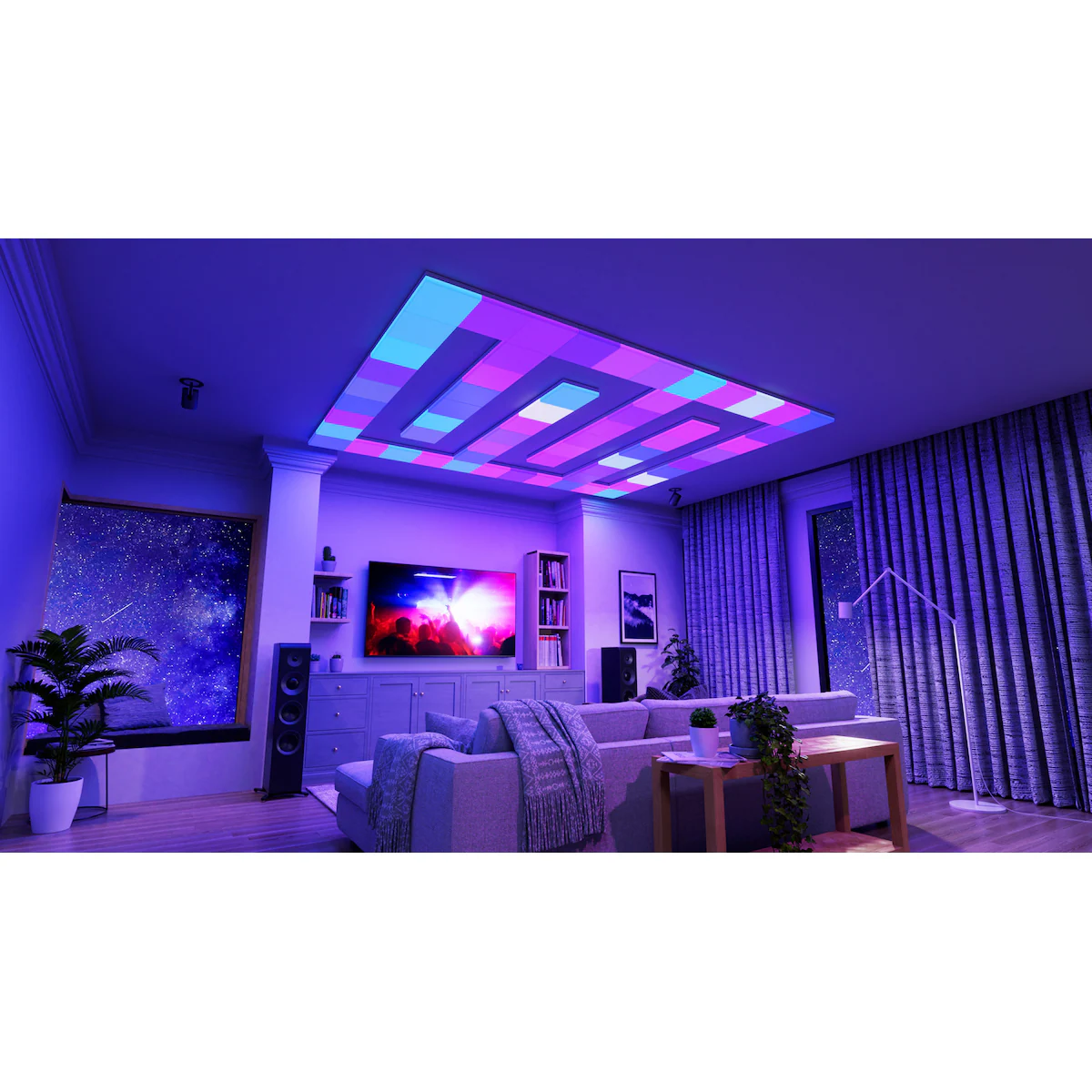 Nanoleaf Skylight taklampe utvidelse NF083E00-1SL