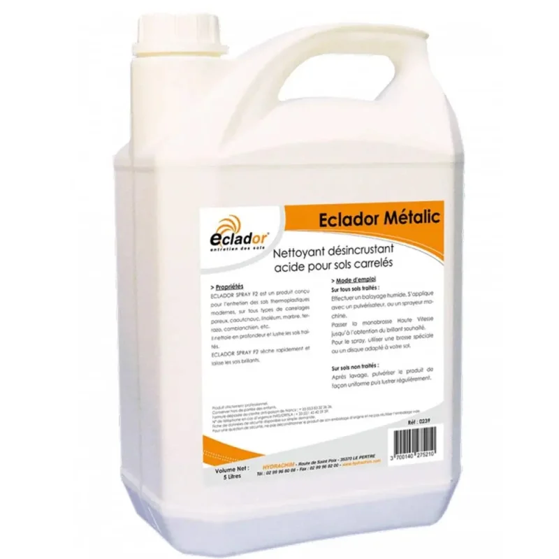 ECLADOR - Nettoyant sol - Eclador métallic - 5L