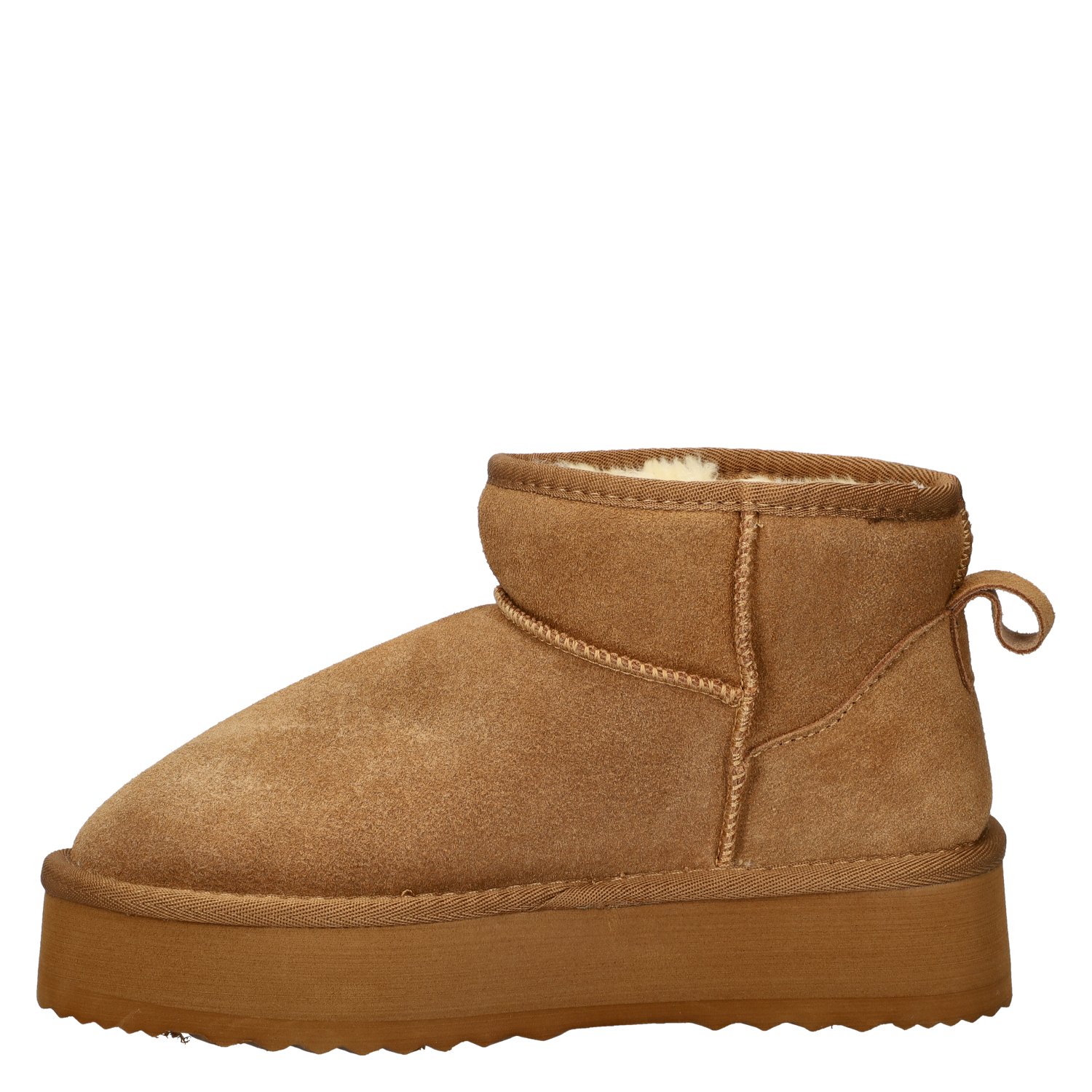 dames gevoerde boot Nelson Cognac