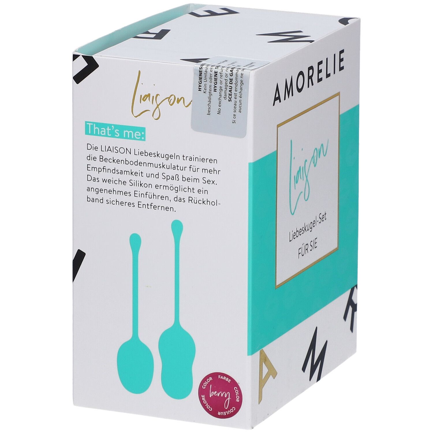 AMORELIE Liaison Heavy Schwere Liebeskugeln FÜR SIE