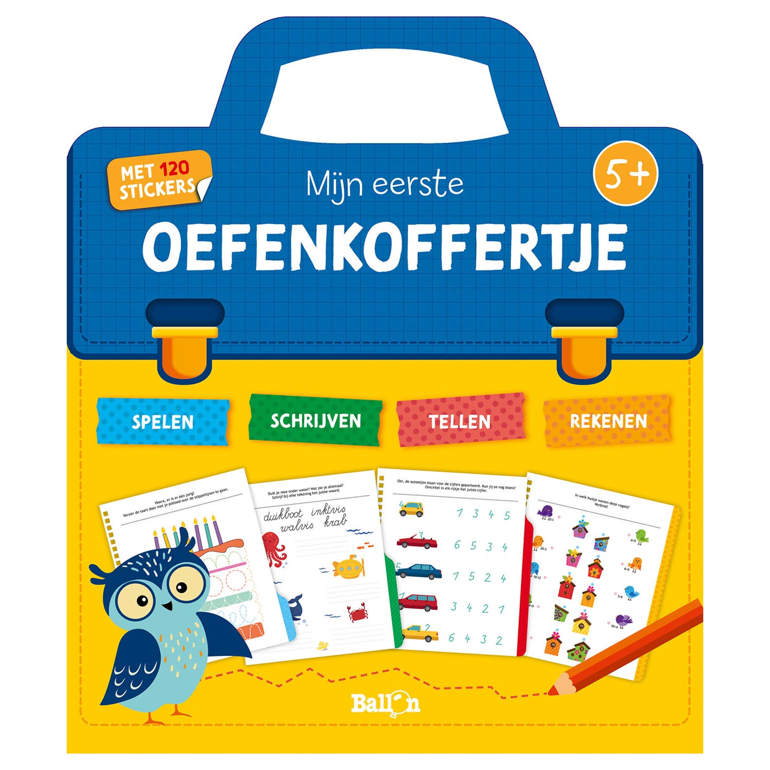 Kartonboek Mijn Eerste Oefenkoffertje