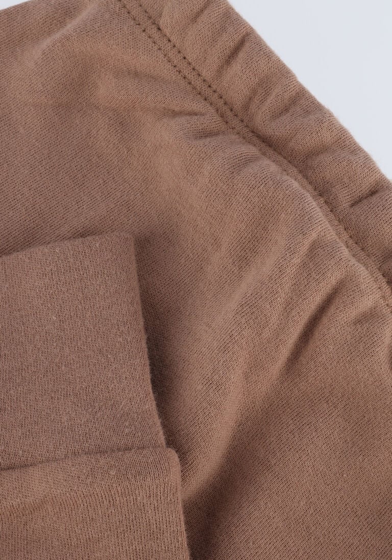 QUINCY MAE taupe quincy mae  drawstring pant