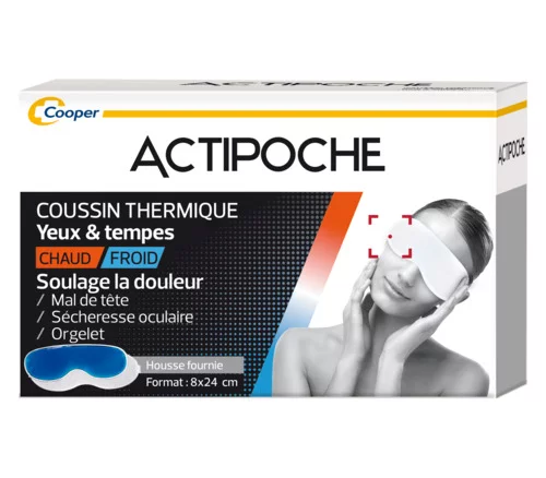 Actipoche Masque Thermique Yeux & Tempes - 1 unité