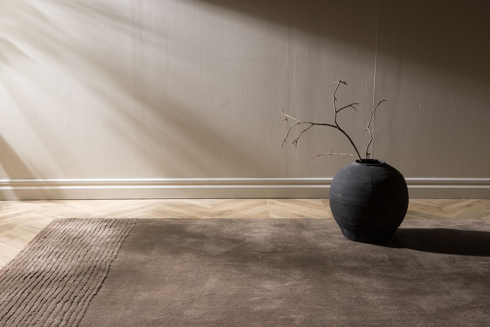 Matteo gulvteppe Ullteppe 250x350, brun