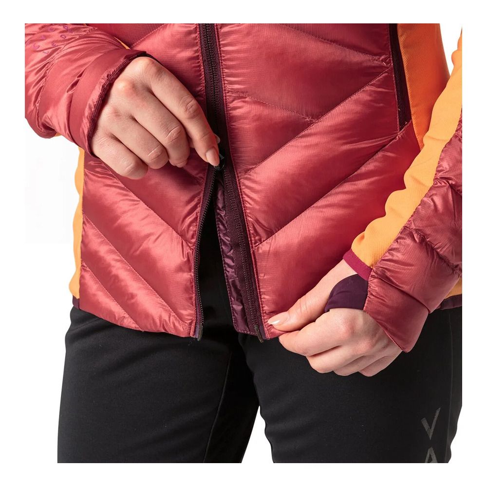 Vaude SESVENNA PRO - Doudoune Femme 190 cassis