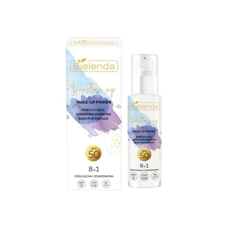 Bielenda Boost Me Up Hydraterende en beschermende crème Make-upbasis SPF50 30 ml