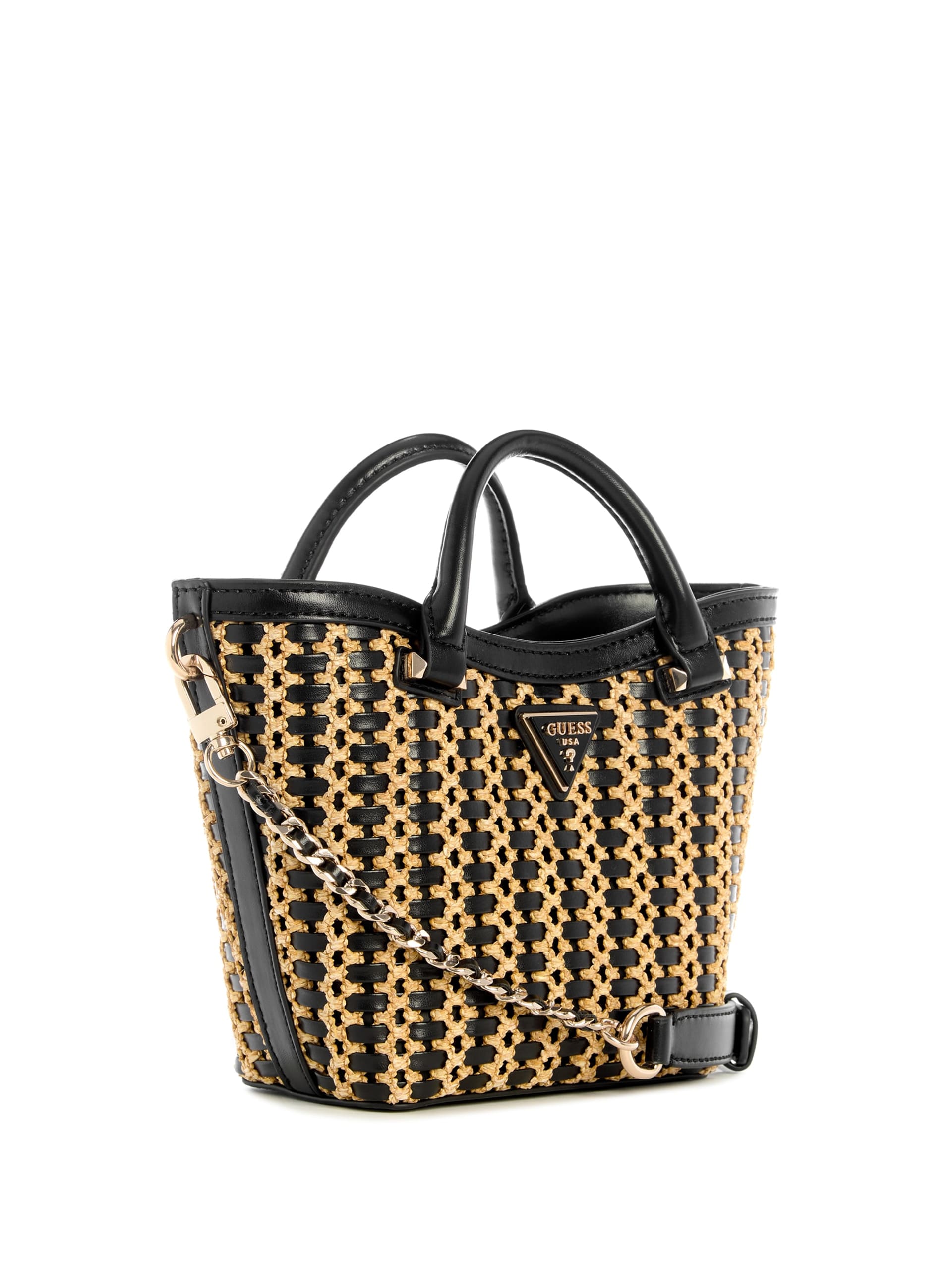 Bolsa tote pequena Atalia Raffia