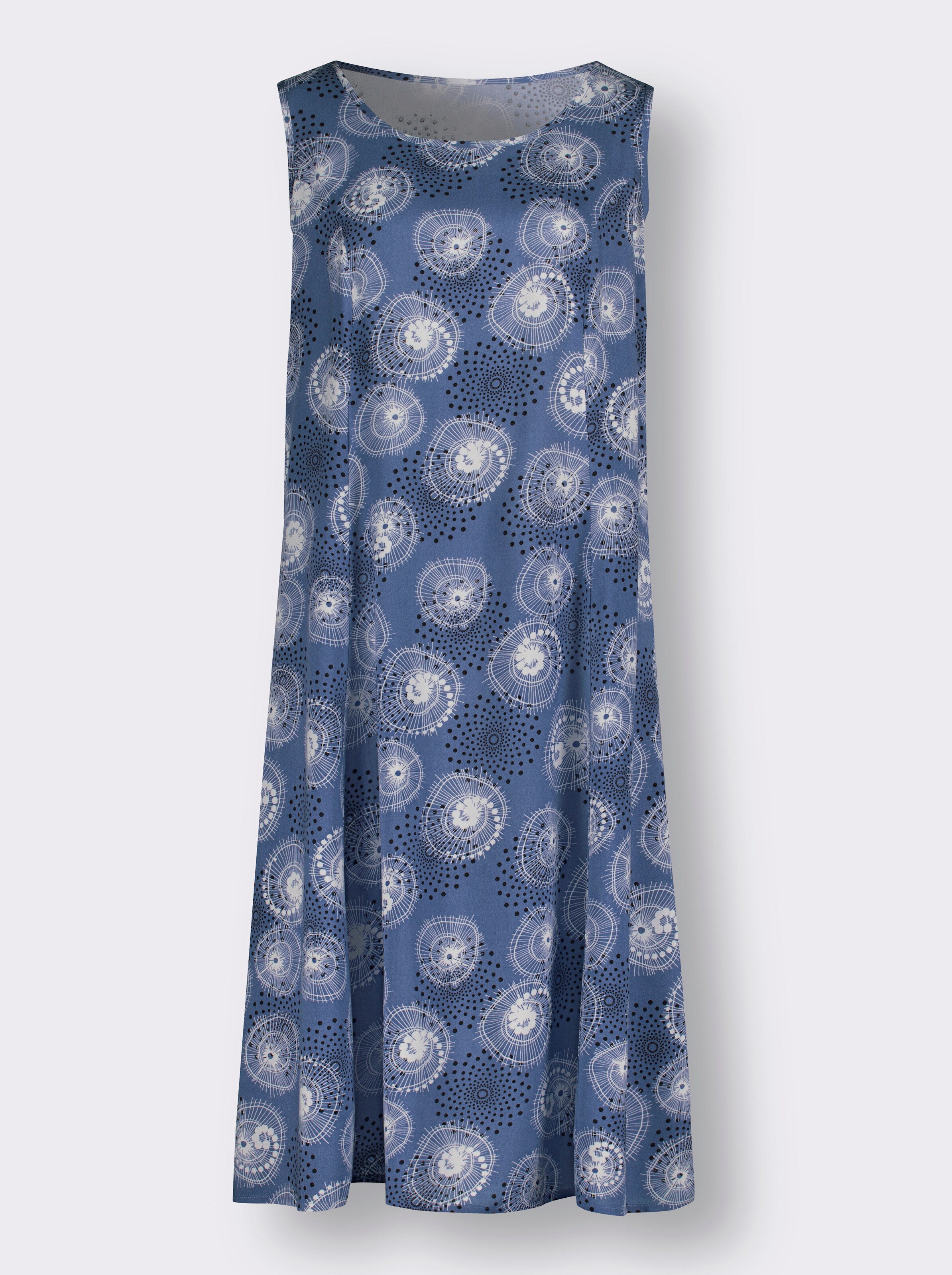Trägerkleid in Bahnenform, figurumspielend