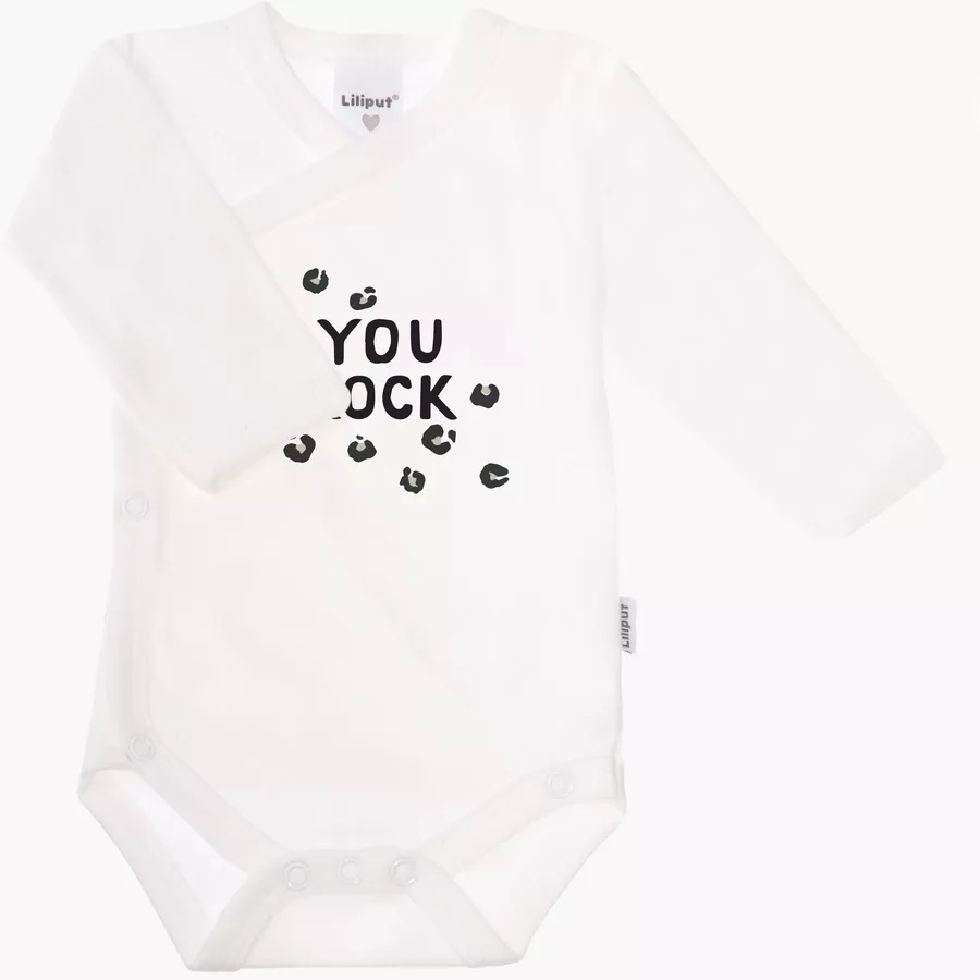 Liliput Wickelbody im 2er-Pack you Rock weiß