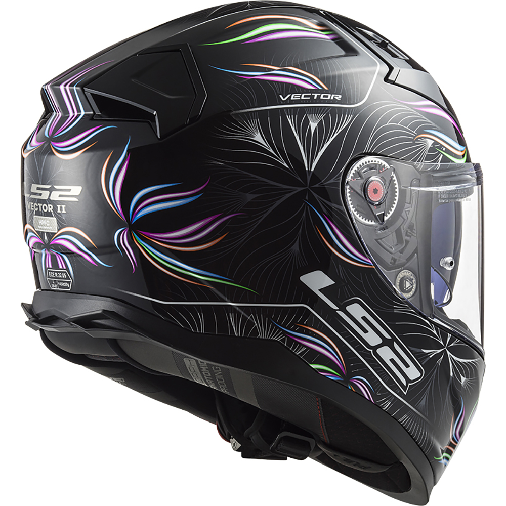 LS2 - Casque FF811 Vector II Tropical Noir / Blanc / Multicolore