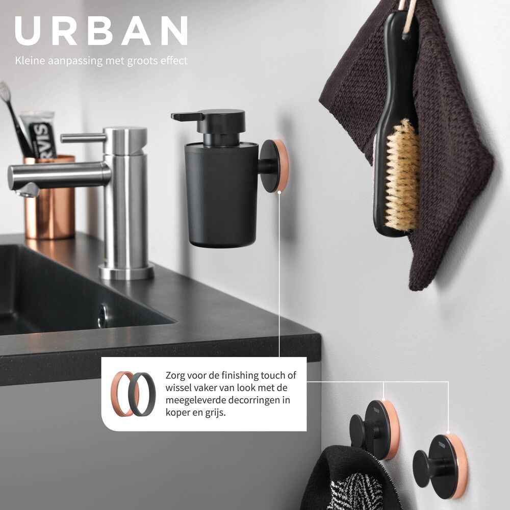 Tiger Urban haak zwart