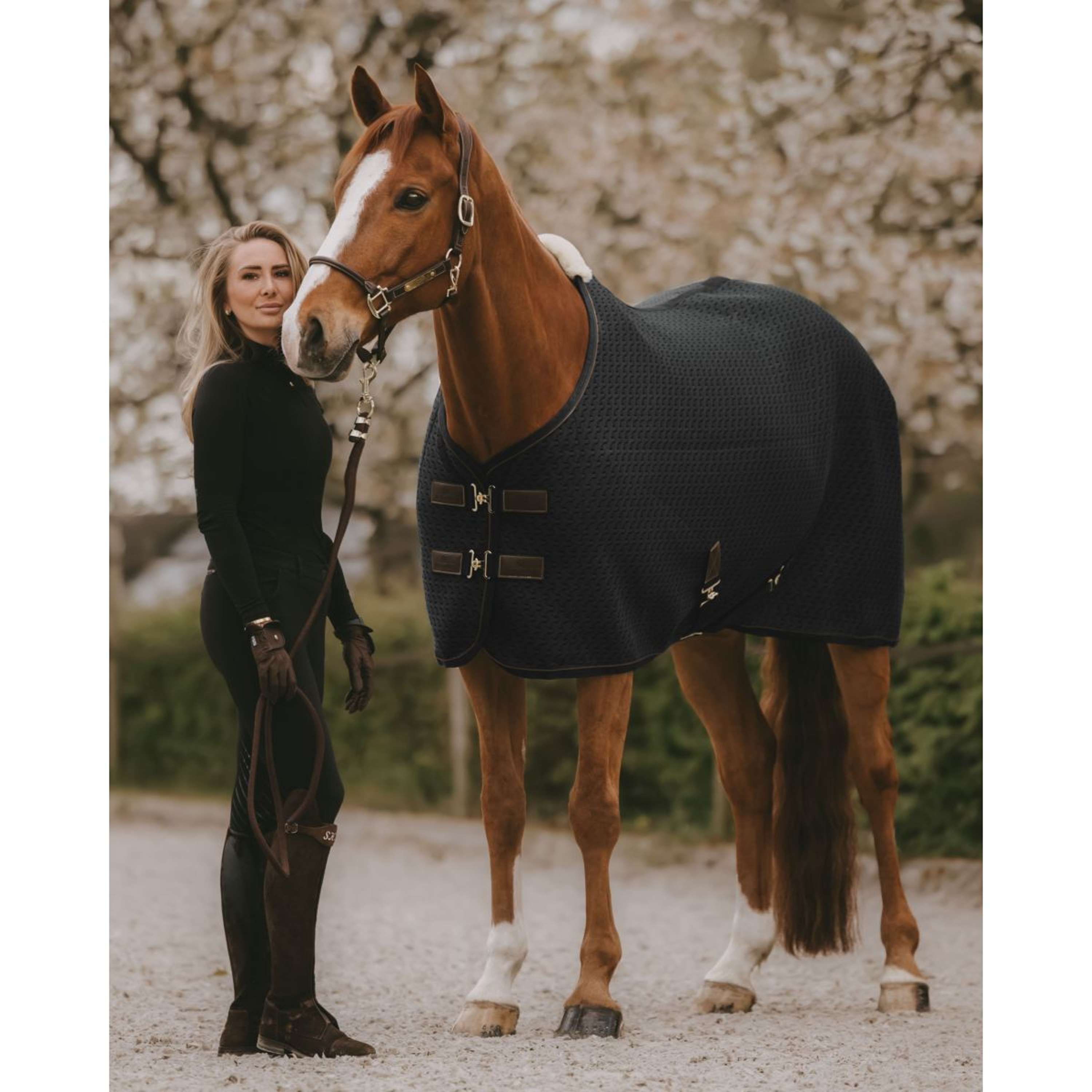 Kentucky Zweetdeken 4D Spacer Navy