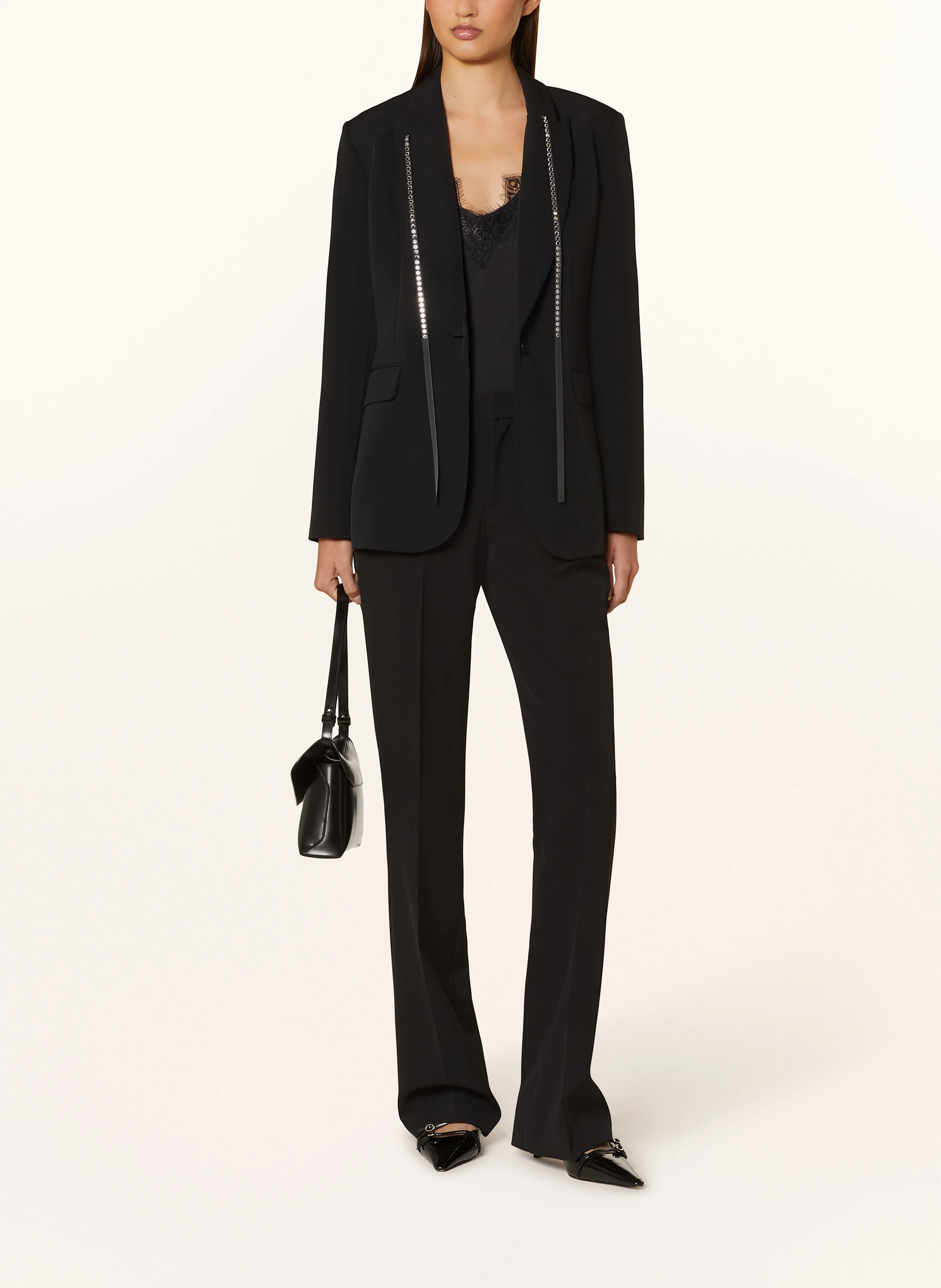 LIU JO Blazer mit abnehmbaren Schmucksteinen
