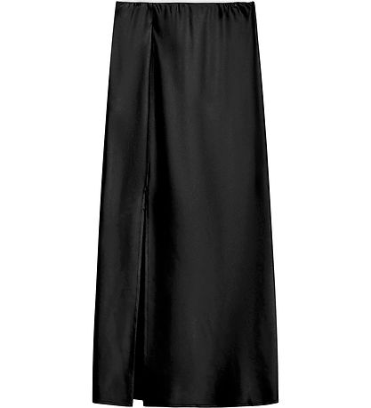 Grønt Nederdel - Satin - Diemen - Sort