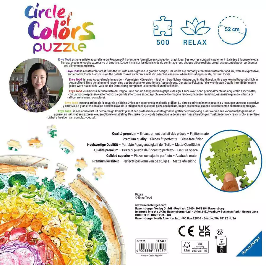 Ravensburger Circle of Colors Pizza bunt