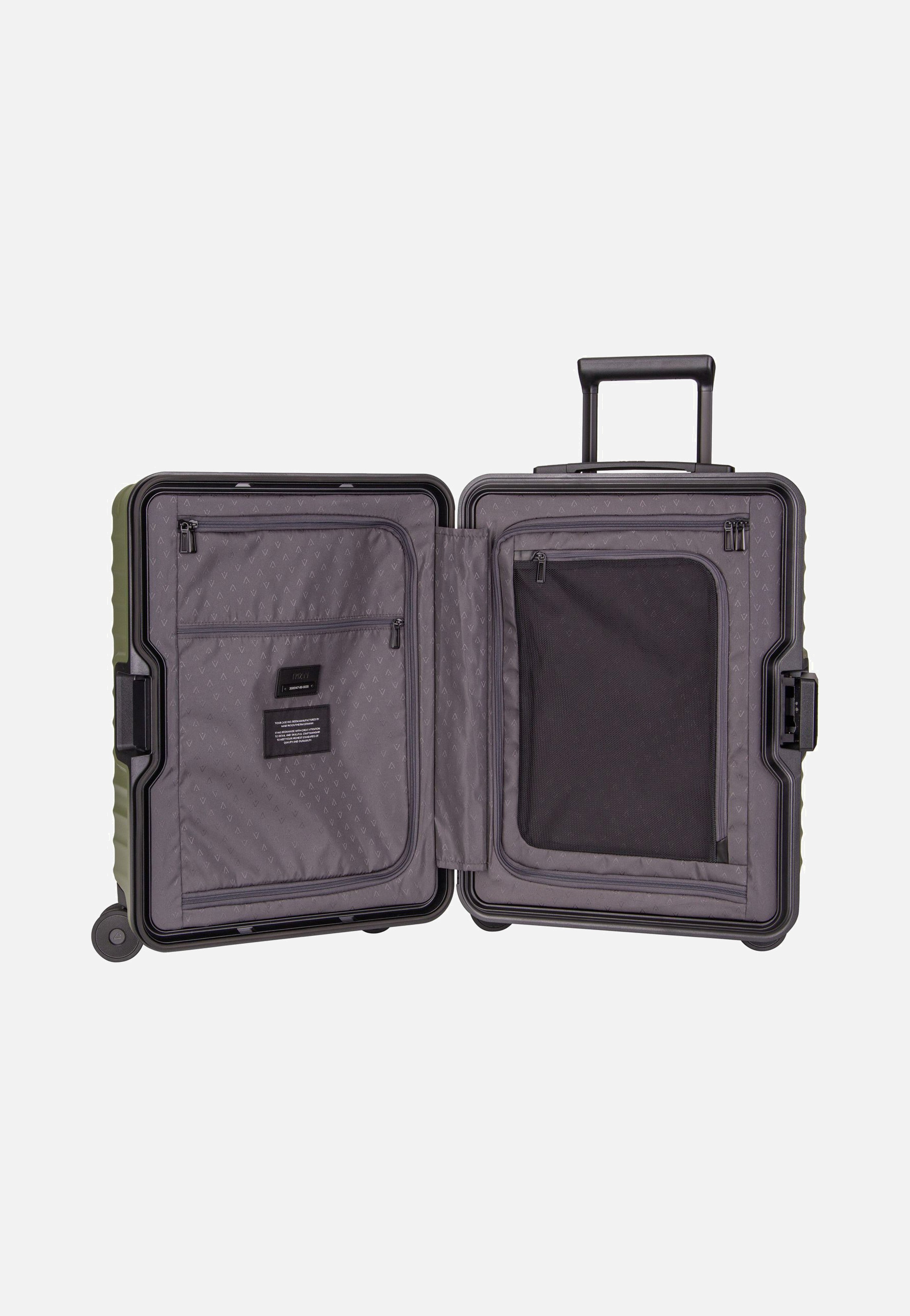 OVERSEAS 4w Trolley S23 Forest Green - Koffer