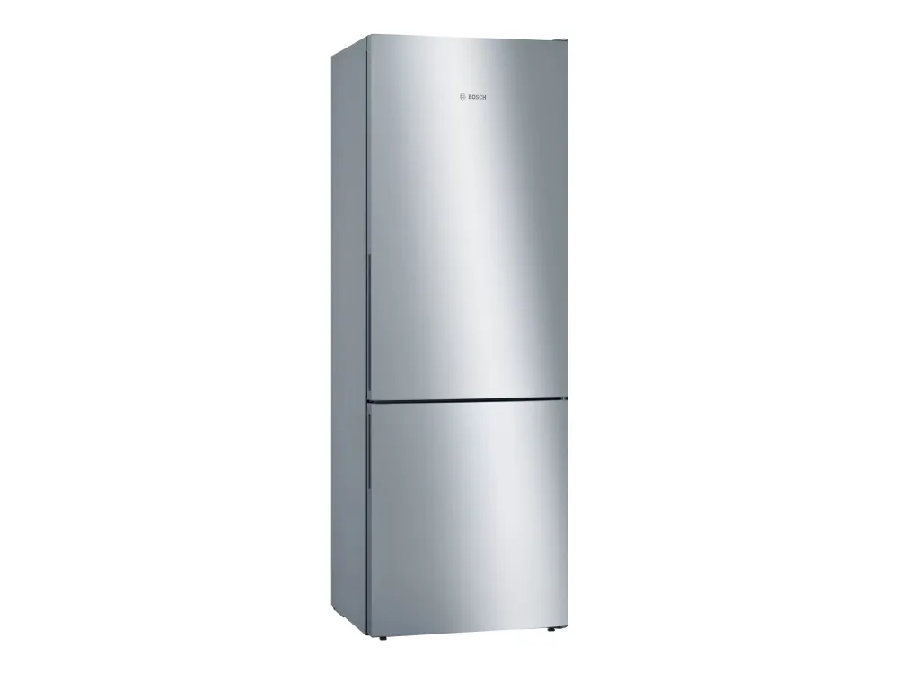 Bosch Serie | 6 KGE49AICA - Køleskab/fryser - bund-fryser - bredde: 70 cm - dybde: 65 cm - højde: 201 cm - 419 liter - Klasse C - rustfrit stål