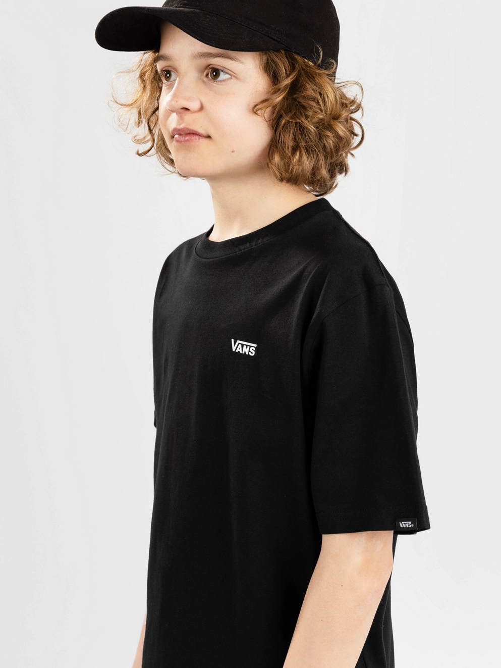 Vans Left Chest Kids T-Shirt black