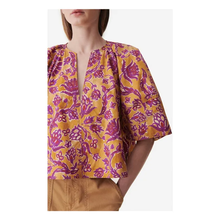 Vanessa Bruno Blouse Brook Imprimée | Safran