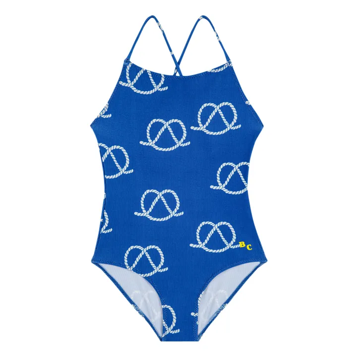 Bobo Choses Maillot de Bain 1 Pièce Cordages | Bleu