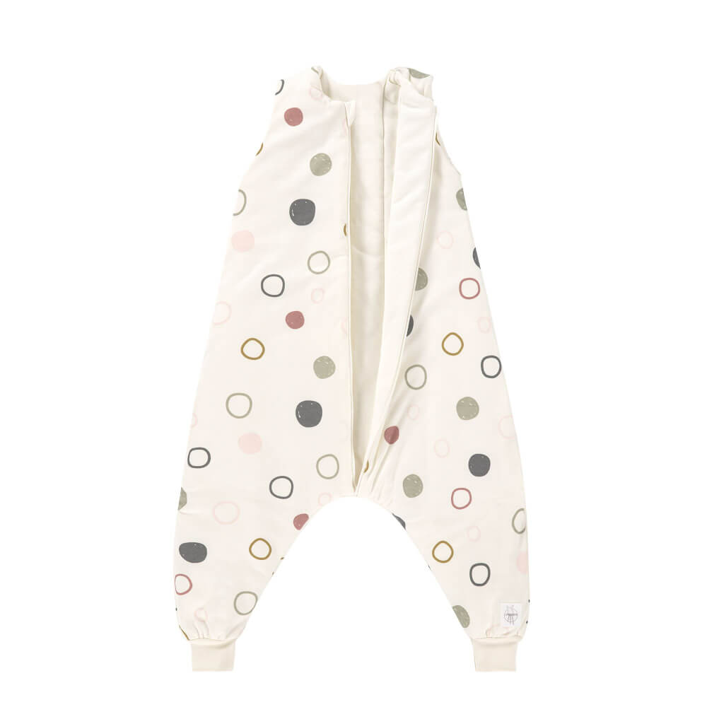 Sleeping Jumper Circles offwhite, 92 cm, 2-3 Jahre