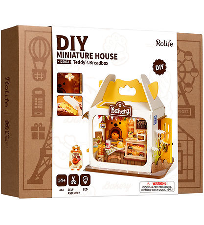 Rolife Miniatur-Diorama - DIY - Teddy Brotkasten DS033 - 67 Teil