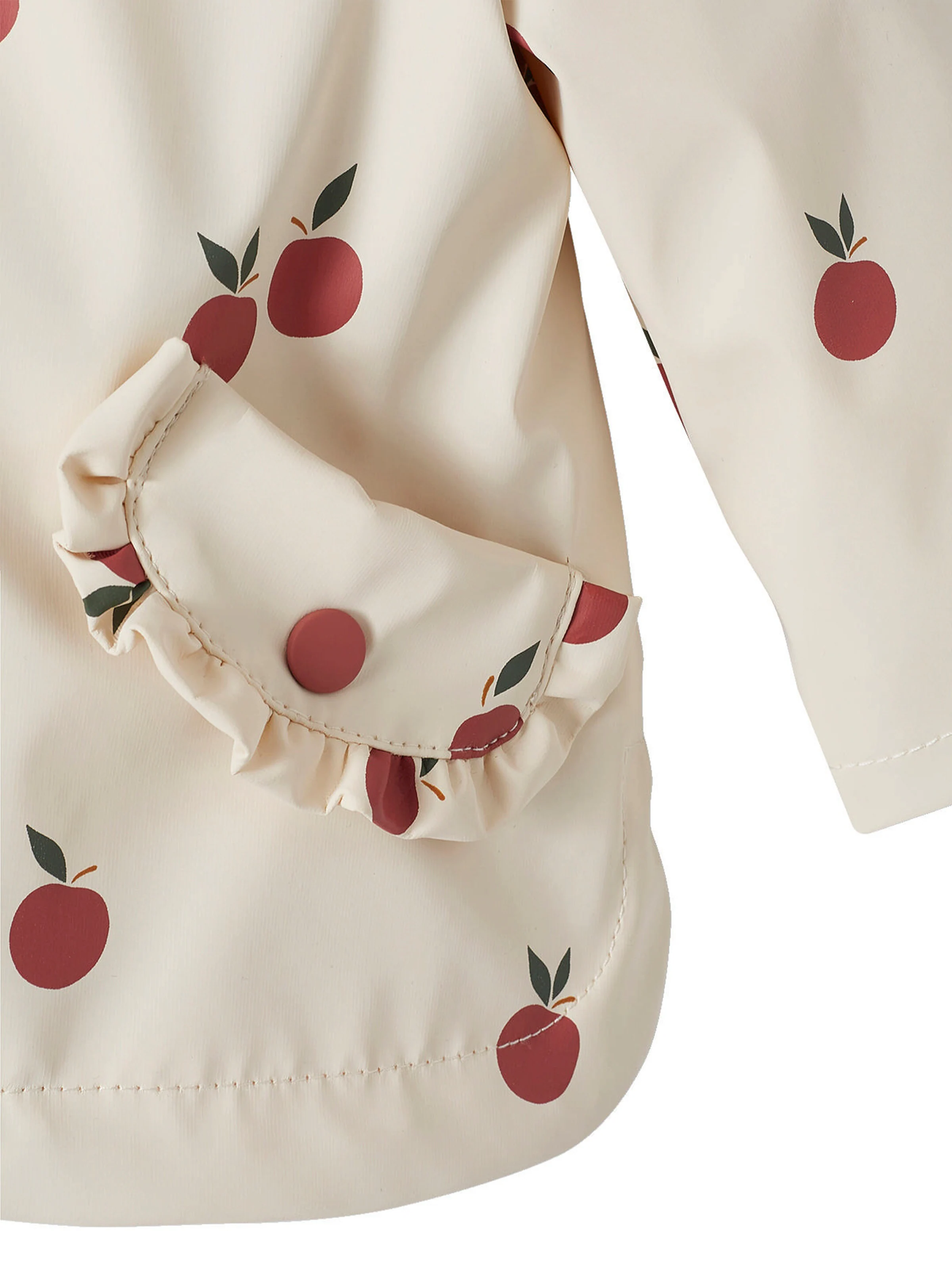 Vertbaudet Mädchen Baby Regenjacke wollweiß
