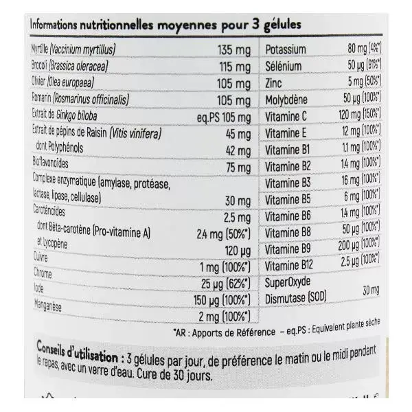 STC Nutrition 33 Vitaminas e Antioxidantes 90 cápsulas